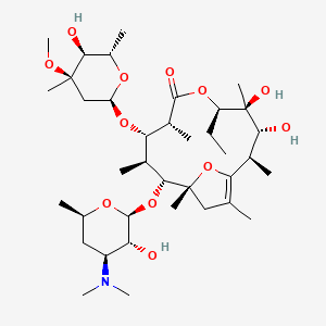 molecular formula C38H67NO12 B1671195 Erythromycin A enol ether CAS No. 33396-29-1