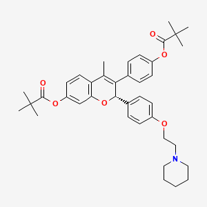 molecular formula C39H47NO6 B1671197 Unii-xcr716lecp CAS No. 182167-03-9