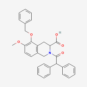 molecular formula C32H29NO5 B1671198 EMA400 CAS No. 152362-51-1