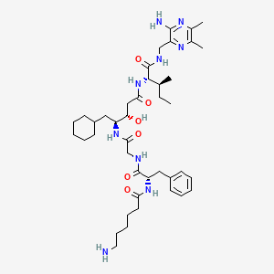 molecular formula C41H65N9O6 B1671208 Emd 55068 CAS No. 126784-34-7