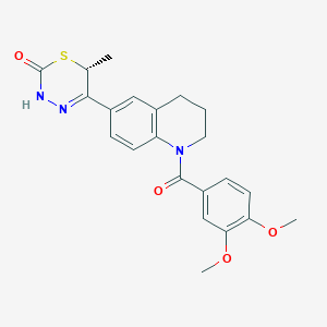 molecular formula C22H23N3O4S B1671210 Emd 53998 CAS No. 147527-31-9