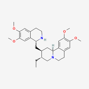 molecular formula C29H40N2O4 B1671215 Emetine CAS No. 483-18-1
