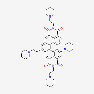 molecular formula C52H58N6O4 B1671218 Emicoron 