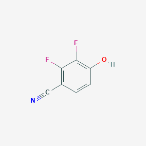 molecular formula C7H3F2NO B167122 2,3-Difluoro-4-hydroxybenzonitrile CAS No. 126162-38-7