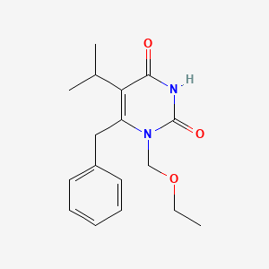 molecular formula C17H22N2O3 B1671222 Emivirine CAS No. 149950-60-7