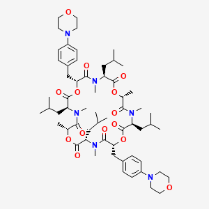 molecular formula C60H90N6O14 B1671223 Emodepside CAS No. 155030-63-0