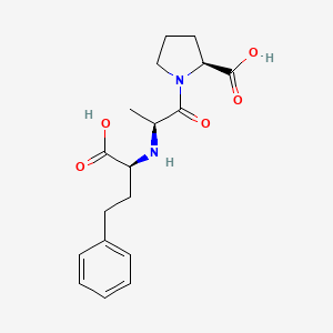 molecular formula C18H24N2O5 B1671235 Enalaprilat CAS No. 76420-72-9