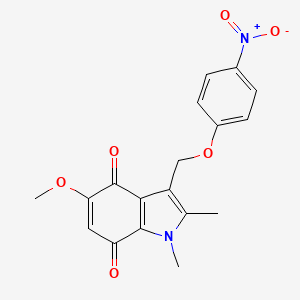 molecular formula C18H16N2O6 B1671242 ES 936 CAS No. 192820-78-3