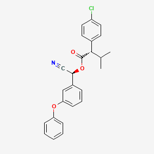 molecular formula C25H22ClNO3 B1671249 Esfenvalerate CAS No. 66230-04-4