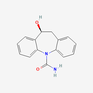 molecular formula C15H14N2O2 B1671253 Eslicarbazepine CAS No. 104746-04-5