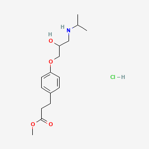 molecular formula C16H26ClNO4 B1671257 Esmolol Hydrochloride CAS No. 81161-17-3