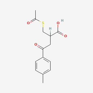 molecular formula C14H16O4S B1671260 Esonarimod CAS No. 101973-77-7