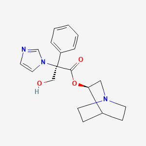 molecular formula C19H23N3O3 B1671262 Espatropate CAS No. 132829-83-5