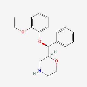 molecular formula C19H23NO3 B1671265 Esreboxetine CAS No. 98819-76-2