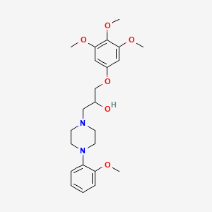 molecular formula C23H32N2O6 B1671271 Enciprazine CAS No. 68576-86-3