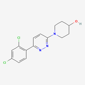 molecular formula C15H15Cl2N3O B1671274 SR 41378 CAS No. 93181-85-2