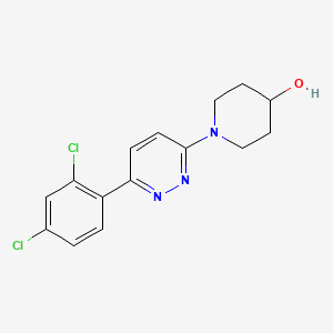 molecular formula C15H15Cl2N3O B1671274 Endixaprine CAS No. 93181-85-2