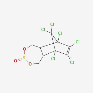 molecular formula C9H6Cl6O3S B1671282 Endosulfan CAS No. 115-29-7