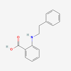 molecular formula C15H15NO2 B1671287 Enfenamic acid CAS No. 23049-93-6