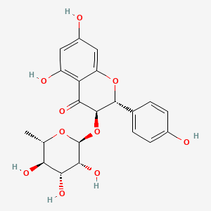 molecular formula C21H22O10 B1671289 恩格列汀 CAS No. 572-31-6