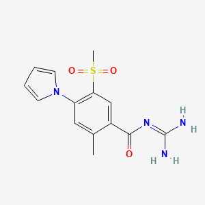 molecular formula C14H16N4O3S B1671292 Eniporide CAS No. 176644-21-6