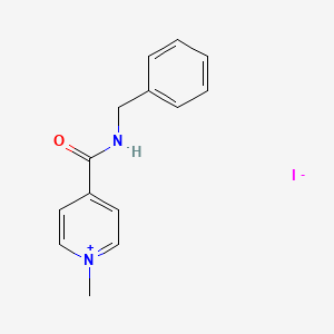 molecular formula C14H15IN2O B1671293 Enisamium iodide CAS No. 201349-37-3