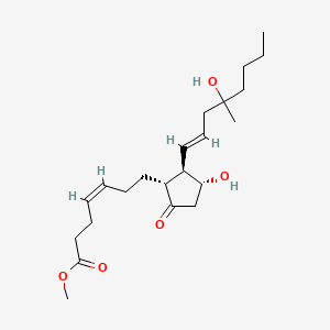 molecular formula C22H36O5 B1671294 Enisoprost CAS No. 81026-63-3