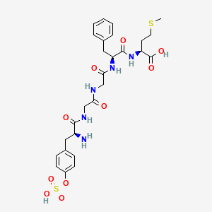 molecular formula C27H35N5O10S2 B1671302 Metos CAS No. 81788-49-0