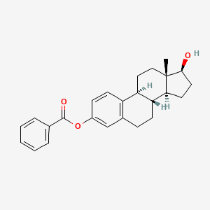 molecular formula C25H28O3 B1671309 Estradiol benzoate CAS No. 50-50-0