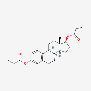 molecular formula C24H32O4 B1671311 Estradiol Dipropionate CAS No. 113-38-2