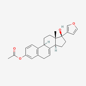 molecular formula C24H26O4 B1671319 Estrofurate CAS No. 10322-73-3