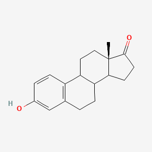 molecular formula C18H22O2 B1671321 Estrone CAS No. 53-16-7