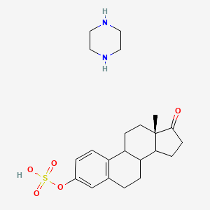 molecular formula C22H32N2O5S B1671322 Estropipate CAS No. 7280-37-7