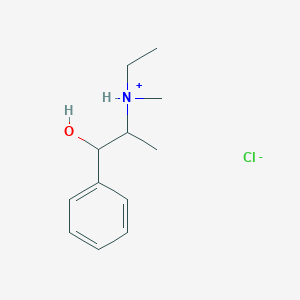 molecular formula C12H20ClNO B1671327 Etafedrine HCl CAS No. 530-35-8