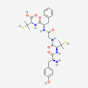 molecular formula C30H39N5O7S2 B1671333 Dpdpe CAS No. 88381-29-7