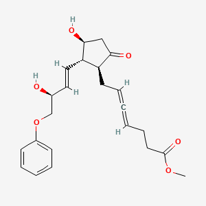 molecular formula C23H28O6 B1671346 Enprostil CAS No. 73121-56-9