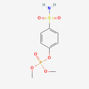 B1671351 4-(Aminosulfonyl)phenyl dimethyl phosphate CAS No. 115-92-4