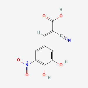 molecular formula C10H6N2O6 B1671356 Entacapone acid CAS No. 160391-70-8