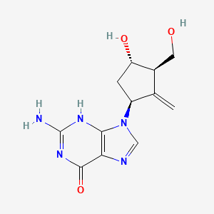molecular formula C12H15N5O3 B1671359 恩替卡韦 CAS No. 142217-69-4