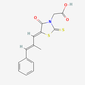 molecular formula C15H13NO3S2 B1671369 Epalrestat CAS No. 82159-09-9