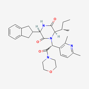 molecular formula C30H38N4O4 B1671370 Epelsiban CAS No. 872599-83-2