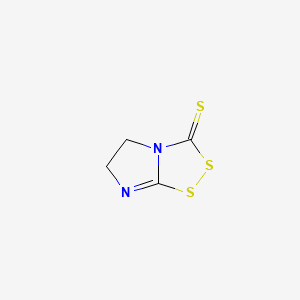 molecular formula C4H4N2S3 B1671375 恩多丹 CAS No. 33813-20-6