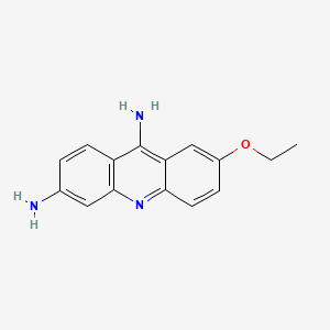 molecular formula C15H15N3O B1671378 Ethacridine CAS No. 442-16-0