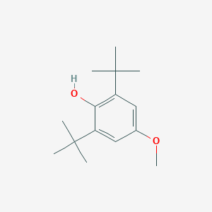 molecular formula C15H24O2 B167138 2,6-DI-Tert-butyl-4-methoxyphenol CAS No. 489-01-0