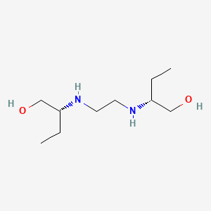 molecular formula C10H24N2O2 B1671383 Ethambutol, (R,R)- CAS No. 10054-05-4