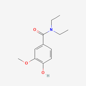 molecular formula C12H17NO3 B1671384 Etamivan CAS No. 304-84-7