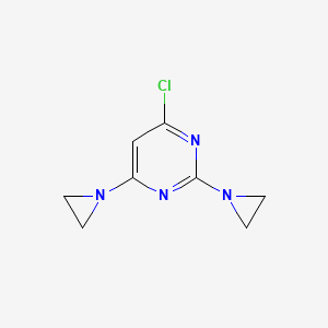 molecular formula C8H9ClN4 B1671400 Ethymidine CAS No. 2482-80-6