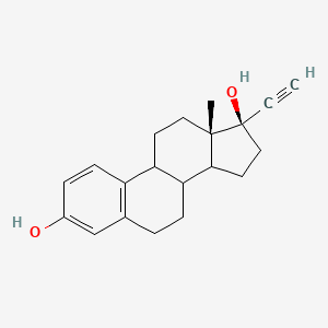 molecular formula C20H24O2 B1671402 乙炔雌二醇 CAS No. 57-63-6