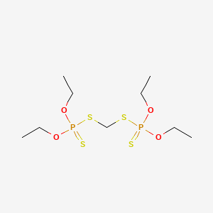 molecular formula C9H22O4P2S4 B1671404 Ethion CAS No. 563-12-2