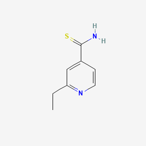 molecular formula C8H10N2S B1671405 Ethionamide CAS No. 536-33-4